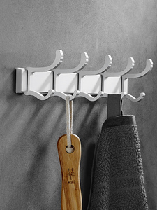 ikea/宜家挂钩强力粘钩粘胶门后排钩挂衣架免打孔壁挂墙上承重挂