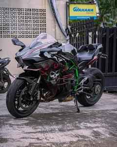 进口川崎h摩托车2国重sy200-4h四400cc机车v6平跑车地线赛车小忍