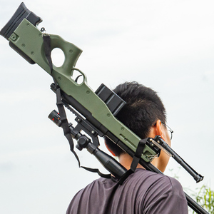 大号awm上旋后拉栓可发射儿童玩具枪精英吃鸡狙击 男孩cs模型装备