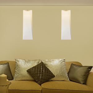 石膏灯壁灯家用射灯嵌入式天花墙壁客厅过道走廊长方形筒灯