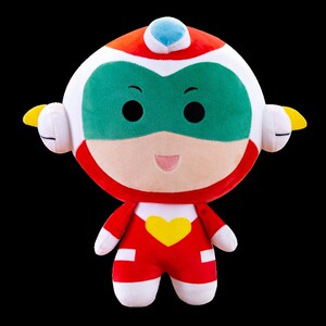 开心超人小孩玩偶布娃娃通毛绒降价儿童玩具礼物生毛绒小心公仔