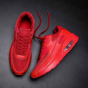 李宁红色潮流休闲运动潮鞋男士小红鞋学生青少年男鞋增高气垫板鞋