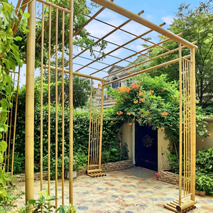 鑫窈旗舰店天猫爬藤架花架铁线莲紫藤网格花墙板架子庭院户外花卉