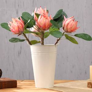 帝王花仿真花假花南非国花 轻奢客厅桌面插花摆件酒店样板间装饰