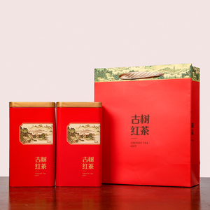 茶叶罐铁盒密封罐高档高山炒茶古树红茶绿茶茶叶包装盒空礼盒定制