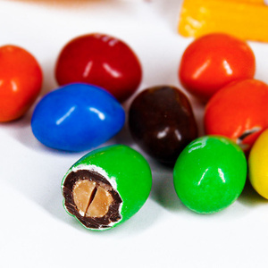 美国彩虹豆巧克力大罐装零食礼物mars玛氏mm豆牛奶m&ms花生夹心