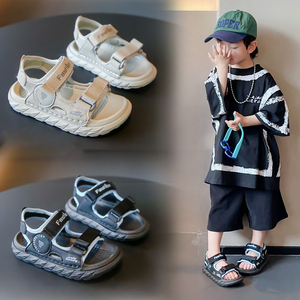 男童凉鞋2024夏季新款儿童韩版鞋子防滑软底中大童休闲男孩沙滩鞋