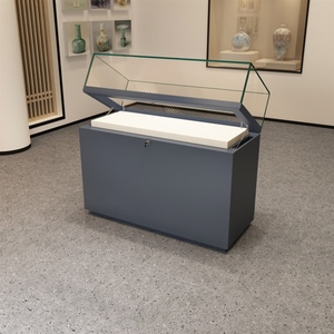 工艺品样品展示柜台博物馆专用展示柜防尘展品展览柜文物产品展柜