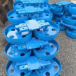 液压翻转犁地轮铁轮225/325/425/525翻转犁双地轮 翻转犁配件p