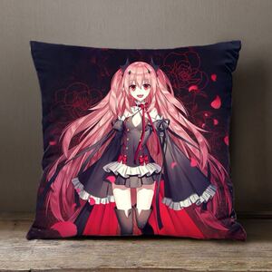 终结的炽天使周边抱枕克鲁鲁·采佩西动漫二次元靠垫枕头学生礼物