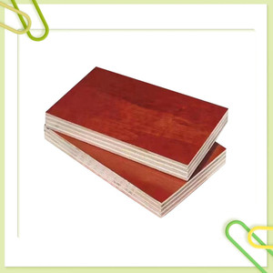 甘肃施工建筑模板材料定制木工地工程小红板覆膜板防水多层胶合板