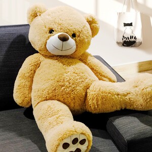超大泰迪熊玩偶睡觉抱枕女生毛绒玩具可爱巨型大号娃娃床上公仔