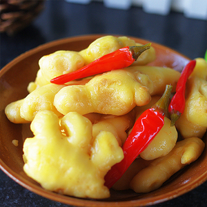 四川老坛泡姜2kg袋泡菜自制腌制泡生姜酸姜嫩姜片凉拌下饭菜