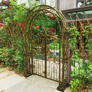 别墅大门门头花