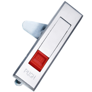 消防栓锁KL-MS507按钮弹跳锁消火栓箱电控箱柜锁机械设备门平面锁