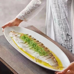 湖里白鱼太湖白丝鱼1斤/1.2斤半片调理腌制私房菜酒店商用半成品