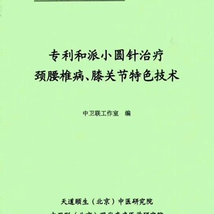 和派圆针针法中卫联何峙君中医书针灸疼痛肌筋膜颈椎腰椎特殊技术
