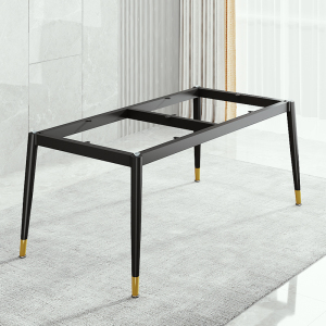 岩板瓷砖餐桌腿支架大理石桌子底座钢架桌脚工作台办公桌台脚支架