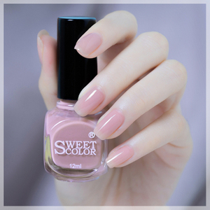 sc免烤持久防水不可剥果冻粉色透明色护甲油快干裸色渐变指甲油女