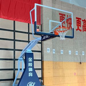 【篮球架】标准户外成人金陵篮球架学校室内比赛用可移动篮球架