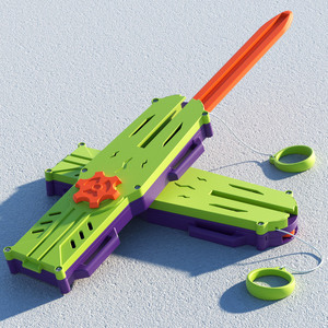 袖剑刺客信条萝卜漫展游戏玩具礼物创意整蛊自动回收14+趣味玩具