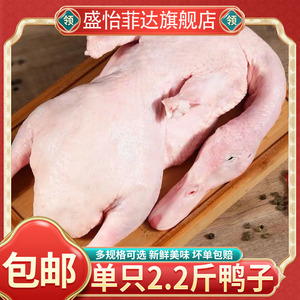 鸭子整只鸭货生鲜食材老鸭肉新鲜冷冻食品脆皮白条老土鸭番鸭麻鸭