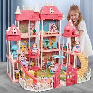 梦想别墅豪宅城堡巴比洋娃娃套装超大号礼盒仿真公主女孩玩具
