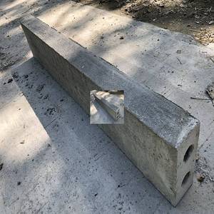 新品过木过梁过桥加气块24宽18墙10公分过门板双孔棒水泥板楼板