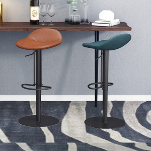 吧椅简约现代小圆凳升降轻奢吧台椅旋转家用厨房专用椅高櫈子709