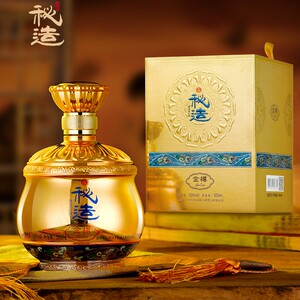 秘造金樽53度大曲坤沙酱香型白酒礼盒装贵州酿纯粮酒宴请送礼