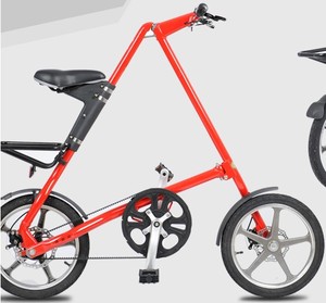 官方授权速立达16/14寸高档铝合金折叠自行车一体轮包邮厂家直销