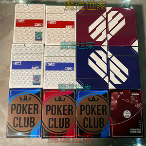 WPT德州扑克 部落先锋PIONEER TRIBAL 魔术 德州POKER CLUB扑克牌