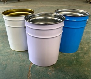 油漆桶空桶涂料桶化工铁桶油漆沥青调漆涂料铁桶花篮桶铁桶圆桶