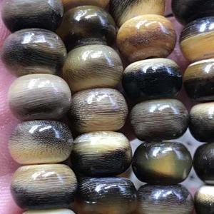 高档保真天然满鱼子纹黑驴蹄子黑色佛珠手链士男士女挂蜜链饱手串