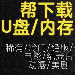 内存卡U盘帮下载电影/拍前联系店主