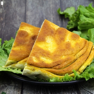 新货油锅盔 甘肃平凉特色小吃 手工饼子 苦豆饼馍馍干粮 清真食品