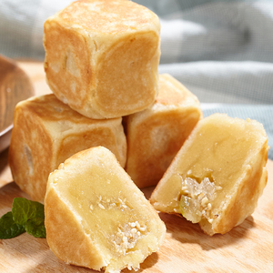 手工饶平宝斗饼 九度薄皮七冰皮老式绿豆饼 网红仙豆糕 旗舰店