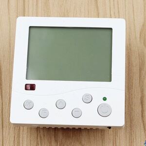 电热膜地暖温控器 电热炕温控开关 周编程电采暖墙壁温控16a40a