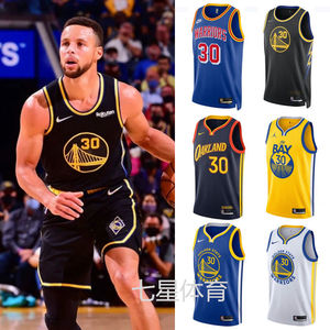 75周年勇士队30号库里球衣宣告限定22维金斯汤普森篮球服男女套装
