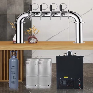 商用吧台机水冷风冷直冷扎啤机售酒机精酿啤酒打酒器等压分配器