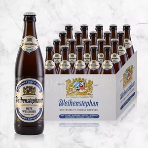 德国进口维森啤酒小麦白啤500ml*20瓶装特价唯森白啤精酿啤酒