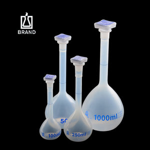 BRAND普兰德PP塑料容量瓶25/50/100/250/500/1000ml校准德国进口