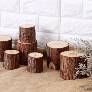 定制空心木桩实木桩香樟树墩杉木干空心树桩圆木凳子木桩木墩道具