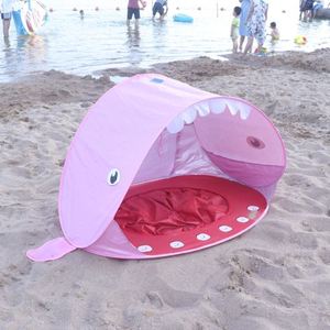 儿童帐篷户外速开沙滩帐篷便捷式折叠户外玩具遮阳嬉水帐篷游戏屋