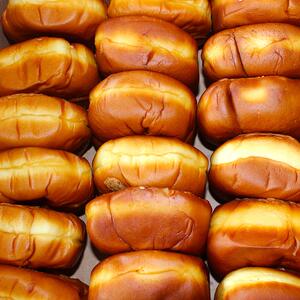 东北特产汉堡面包老式蛋糕传统怀旧油炸豆沙包零食糕点早餐8个装