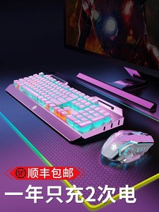 罗G技无线蓝牙三模机械键盘游戏鼠标键鼠套装电脑电竞青轴热插