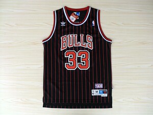 nba球衣公牛队chicago bulls 33号斯科蒂皮蓬scottie pippen球服