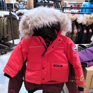 代购canada goose/加拿大鹅22新款lynx儿童派克大衣羽绒服童装