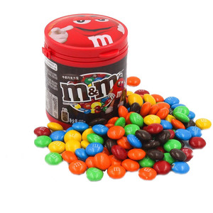 mms巧克力豆罐装