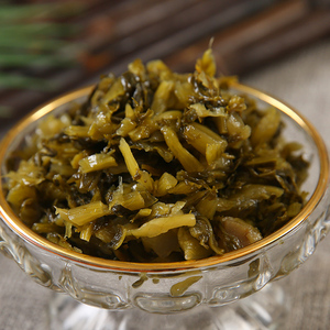 绿鹿雪菜咸菜袋装浙江温州特产开袋即食酸菜开胃下饭菜雪里红腌菜